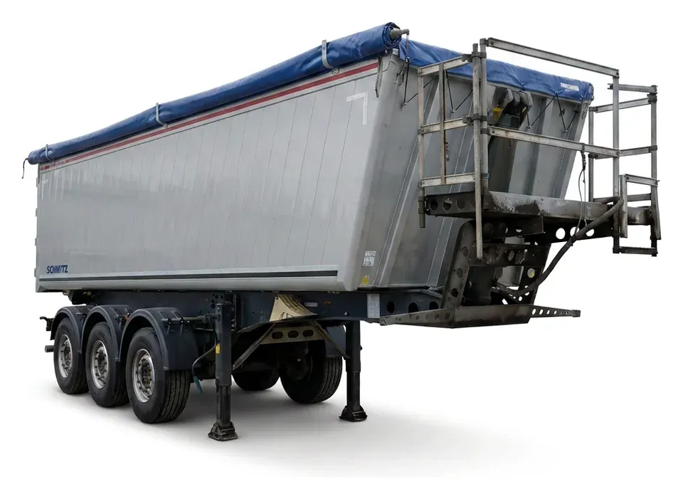 Alu-Großraummulde am MAN TGX